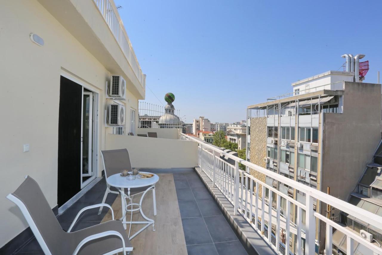 Downtown Seaside Suites Thessaloniki Exterior foto